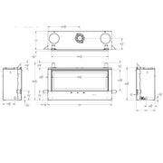 Empire Direct Vent Loft Fireplace - 36" - Fire Pit Oasis
