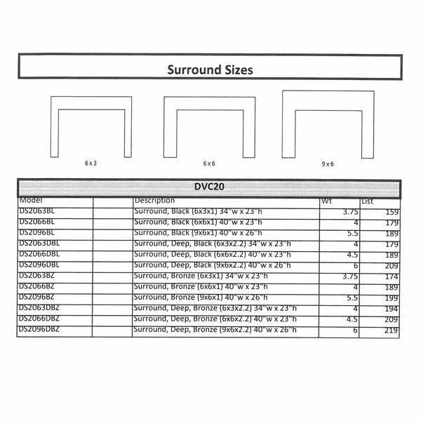 Empire DVC20 Innsbrook Traditional Direct Vent Gas Insert - Fire Pit Oasis