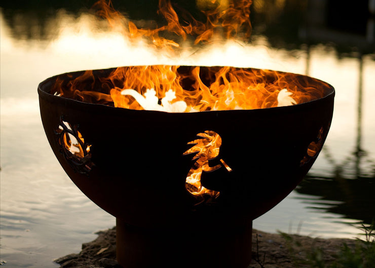 Fire Pit Art Kokopelli Fire Pit - Fire Pit Oasis