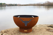 Fire Pit Art Longhorn Fire Pit - Fire Pit Oasis