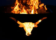 Fire Pit Art Longhorn Fire Pit - Fire Pit Oasis