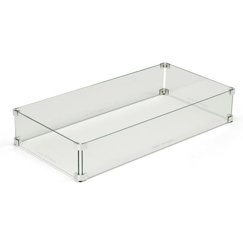HPC Wind Guards - Linear - Fire Pit Oasis