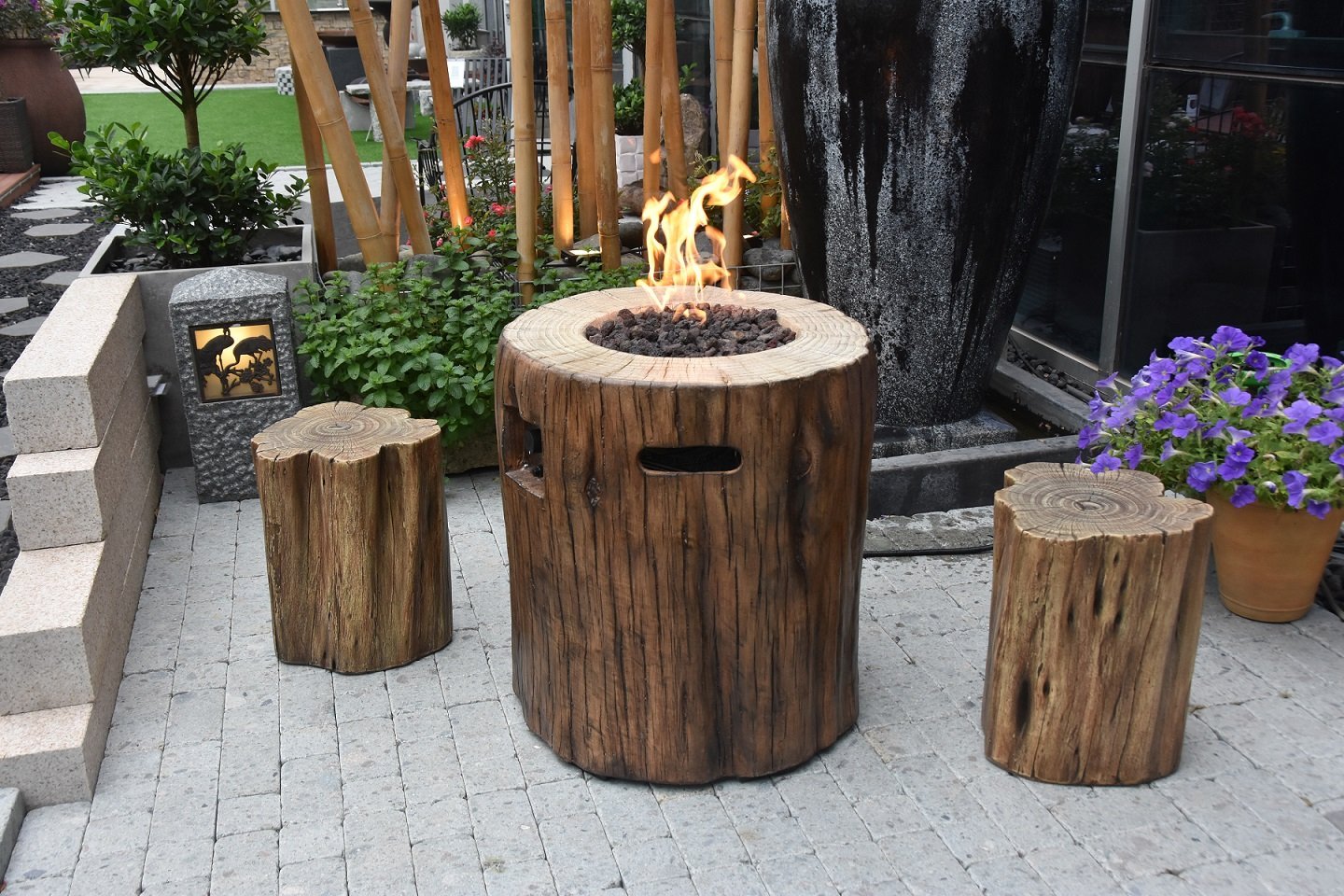 Modeno Mansfield Fire Pit Fire Pit Oasis