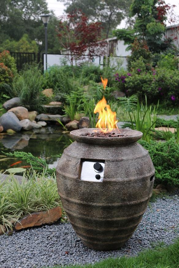 Modeno Pompeii Fire Pit - Fire Pit Oasis