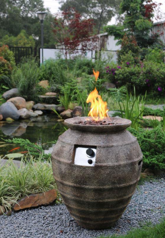 Modeno Pompeii Fire Pit - Fire Pit Oasis