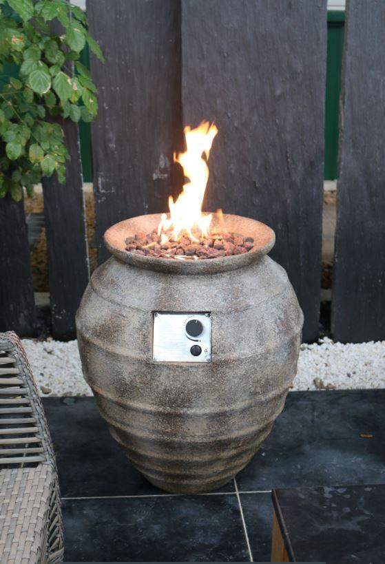 Modeno Pompeii Fire Pit - Fire Pit Oasis
