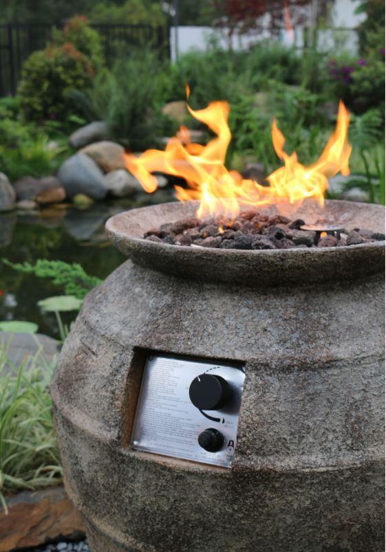 Modeno Pompeii Fire Pit - Fire Pit Oasis
