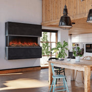 Modern Flames "Landscape Pro Multi" 3-Sided Smart Electric Fireplace, Sizes: 44"- 96" - Fire Pit Oasis