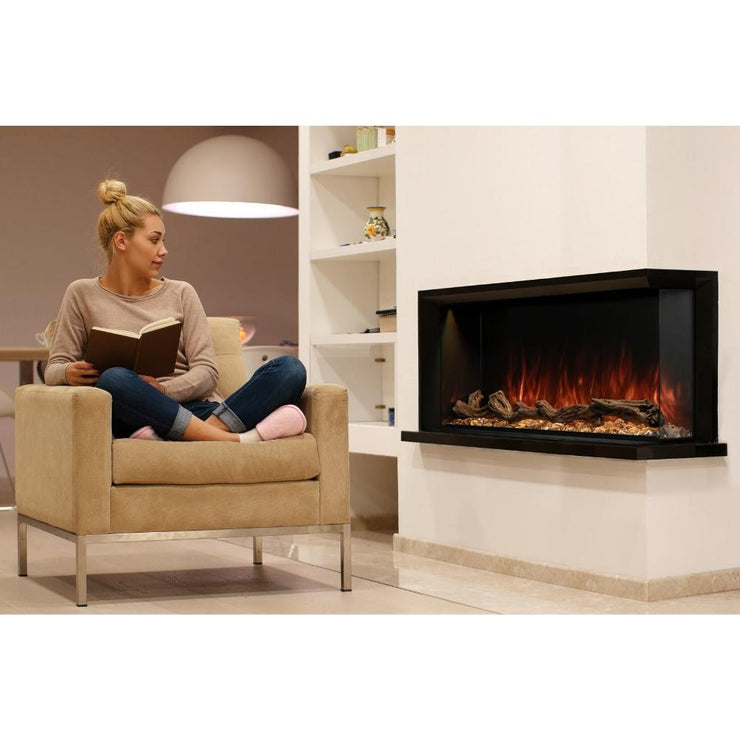 Modern Flames "Landscape Pro Multi" 3-Sided Smart Electric Fireplace, Sizes: 44"- 96" - Fire Pit Oasis