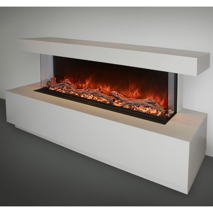 Modern Flames "Landscape Pro Multi" 3-Sided Smart Electric Fireplace, Sizes: 44"- 96" - Fire Pit Oasis