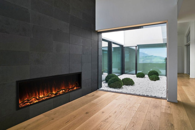 Modern Flames Landscape Pro Slim 44" Built In Electric Fireplace LPS-4414 - Fire Pit Oasis