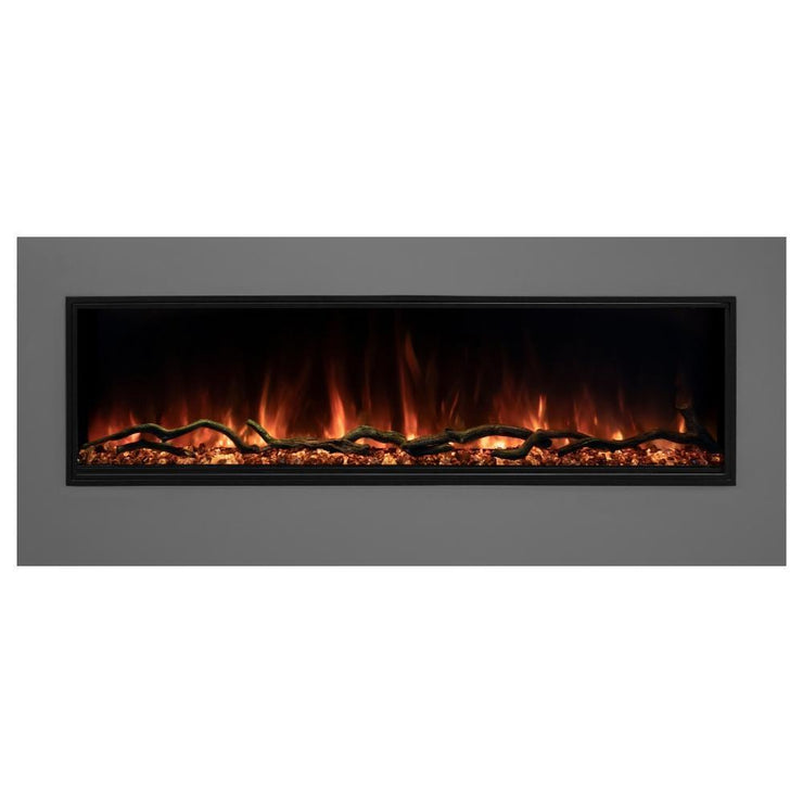 Modern Flames "Landscape Pro Slim" Smart Electric Fireplace, Sizes: 44" - 96" - Fire Pit Oasis