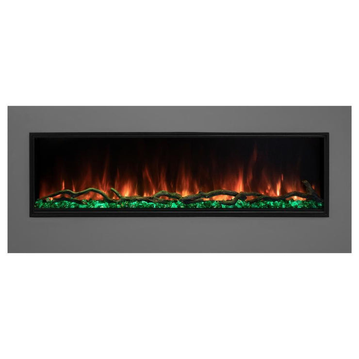 Modern Flames "Landscape Pro Slim" Smart Electric Fireplace, Sizes: 44" - 96" - Fire Pit Oasis