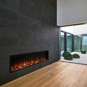 Modern Flames "Landscape Pro Slim" Smart Electric Fireplace, Sizes: 44" - 96" - Fire Pit Oasis