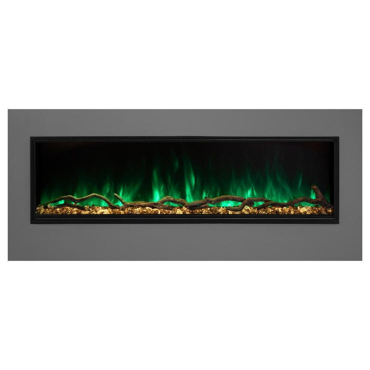 Modern Flames "Landscape Pro Slim" Smart Electric Fireplace, Sizes: 44" - 96" - Fire Pit Oasis