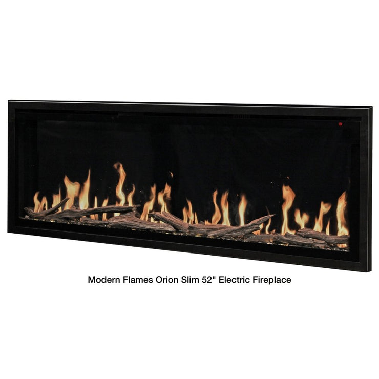 Modern Flames Orion Slim Built-In/Wall Mounted Smart Electric Fireplace - Fire Pit Oasis