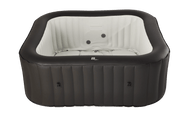 Mspa Vito, Urban Series, Inflatable Hot Tub & Spa, 132 Jets, 700w Massage Air Blower, 1350w Water Heater, One Piece Easy Install, 4+2 Persons, Square - Fire Pit Oasis