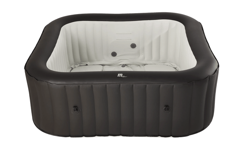 Mspa Vito, Urban Series, Inflatable Hot Tub & Spa, 132 Jets, 700w Massage Air Blower, 1350w Water Heater, One Piece Easy Install, 4+2 Persons, Square - Fire Pit Oasis