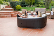 Mspa Vito, Urban Series, Inflatable Hot Tub & Spa, 132 Jets, 700w Massage Air Blower, 1350w Water Heater, One Piece Easy Install, 4+2 Persons, Square - Fire Pit Oasis