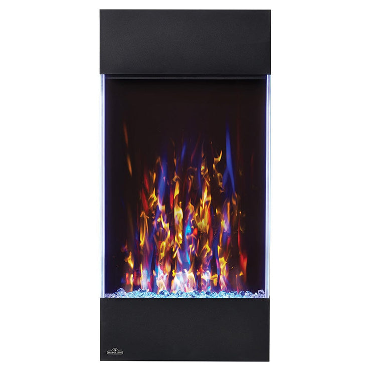 Napoleon 32-In Allure Vertical Wall Mount Electric Fireplace- NEFVC32H - Fire Pit Oasis