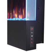 Napoleon 32-In Allure Vertical Wall Mount Electric Fireplace- NEFVC32H - Fire Pit Oasis