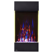 Napoleon 32-In Allure Vertical Wall Mount Electric Fireplace- NEFVC32H - Fire Pit Oasis