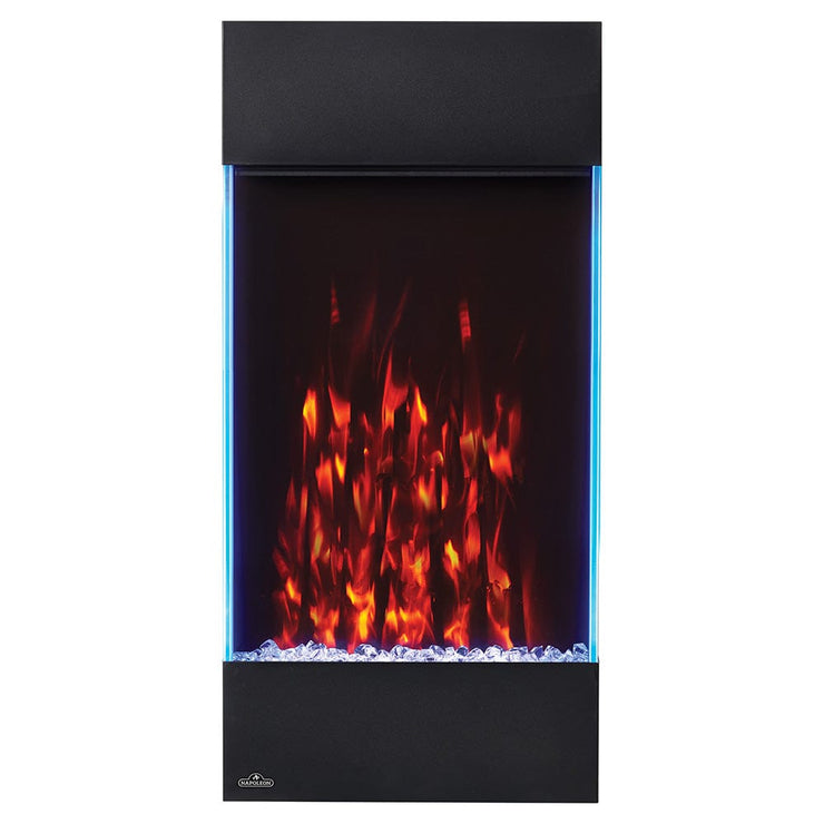 Napoleon 32-In Allure Vertical Wall Mount Electric Fireplace- NEFVC32H - Fire Pit Oasis