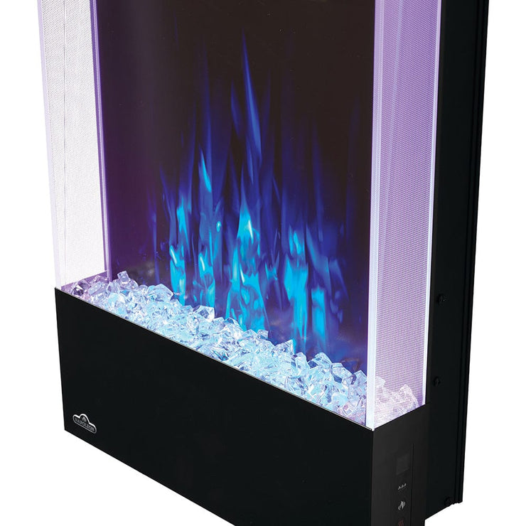 Napoleon 38-In Allure Vertical Wall Mount Electric Fireplace- NEFVC38H - Fire Pit Oasis