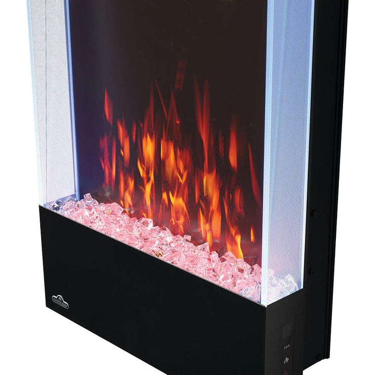 Napoleon 38-In Allure Vertical Wall Mount Electric Fireplace- NEFVC38H - Fire Pit Oasis