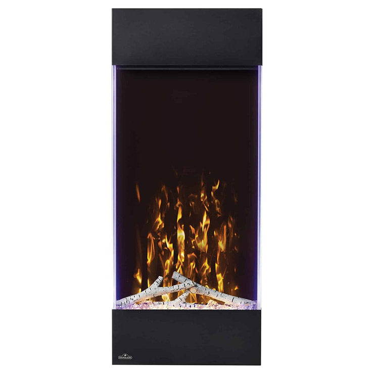 Napoleon 38-In Allure Vertical Wall Mount Electric Fireplace- NEFVC38H - Fire Pit Oasis
