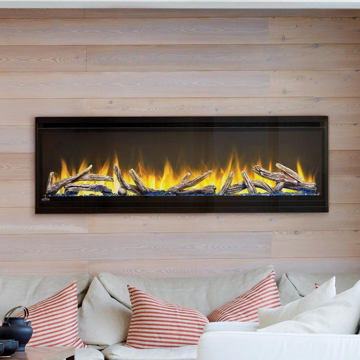 Napoleon 50-In Alluravision Deep Wall Mount Electric Fireplace - NEFL50CHD - Fire Pit Oasis