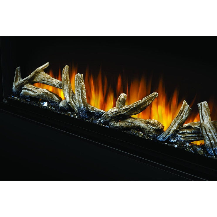 Napoleon 50-In Alluravision Slim Wall Mount Electric Fireplace - NEFL50CHS - Fire Pit Oasis