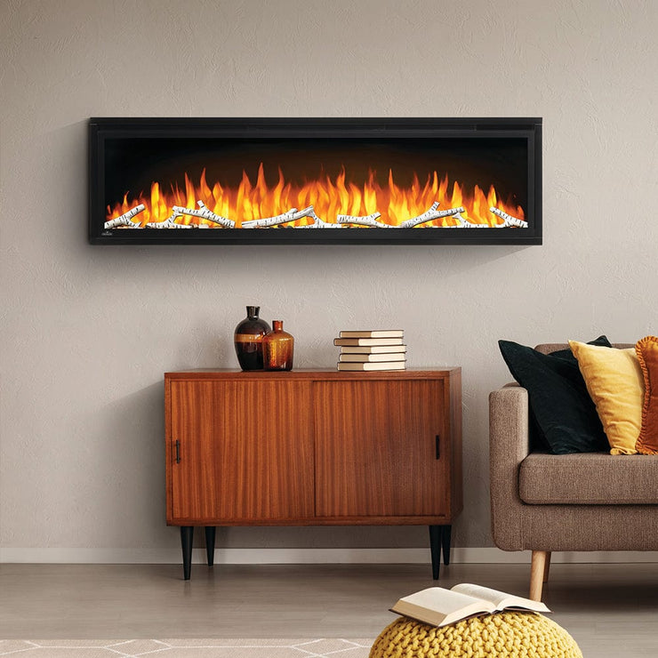 Napoleon 50-In Entice Wall Mount Electric Fireplace - Fire Pit Oasis