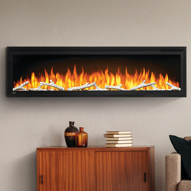 Napoleon 50-In Entice Wall Mount Electric Fireplace - Fire Pit Oasis