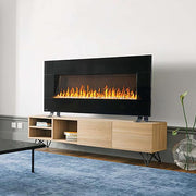 Napoleon 50-in Harsten Wall Mount Electric Fireplace with Bluetooth Speakers - Fire Pit Oasis