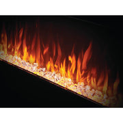 Napoleon 50-in Harsten Wall Mount Electric Fireplace with Bluetooth Speakers - Fire Pit Oasis