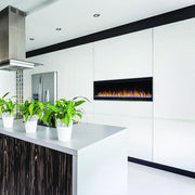 Napoleon 60-In Alluravision Slim Wall Mount Electric Fireplace - NEFL60CHS - Fire Pit Oasis