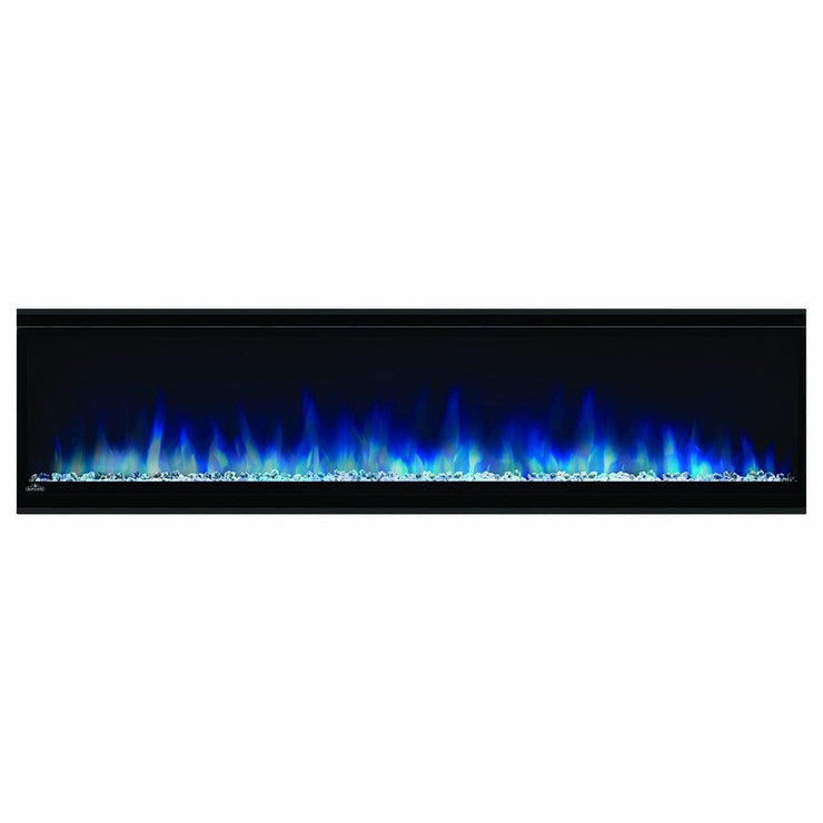Napoleon 60-In Alluravision Slim Wall Mount Electric Fireplace - NEFL60CHS - Fire Pit Oasis