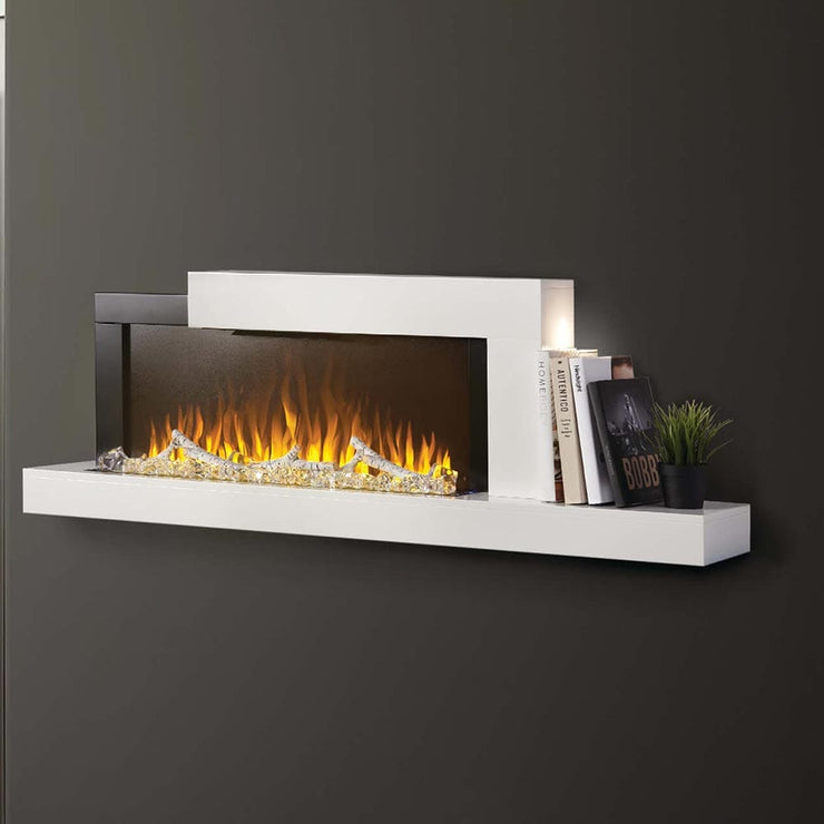 Napoleon 60-In Stylus Cara Wall Mount Electric Fireplace - Fire Pit Oasis