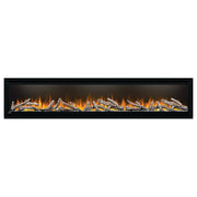 Napoleon 74-In Alluravision Deep Wall Mount Electric Fireplace - NEFL74CHD - Fire Pit Oasis