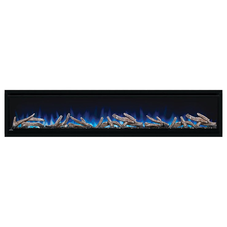 Napoleon 74-In Alluravision Deep Wall Mount Electric Fireplace - NEFL74CHD - Fire Pit Oasis