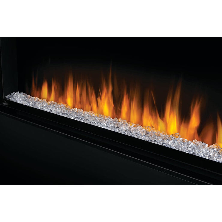 Napoleon 74-In Alluravision Deep Wall Mount Electric Fireplace - NEFL74CHD - Fire Pit Oasis