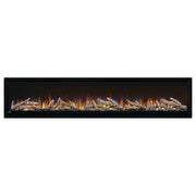 Napoleon 74-In Alluravision Deep Wall Mount Electric Fireplace - NEFL74CHD - Fire Pit Oasis