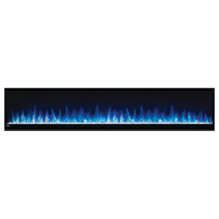 Napoleon 74-In Alluravision Slim Wall Mount Electric Fireplace - NEFL74CHS - Fire Pit Oasis