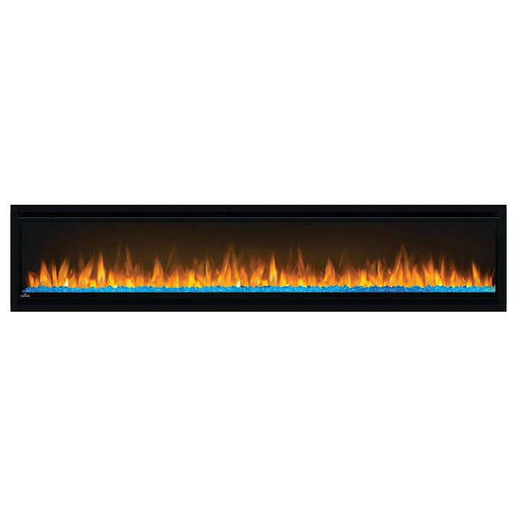 Napoleon 74-In Alluravision Slim Wall Mount Electric Fireplace - NEFL74CHS - Fire Pit Oasis