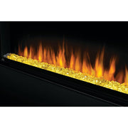 Napoleon 74-In Alluravision Slim Wall Mount Electric Fireplace - NEFL74CHS - Fire Pit Oasis