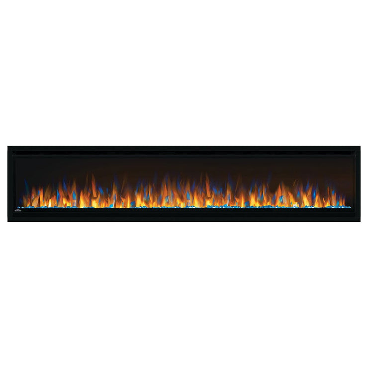 Napoleon 74-In Alluravision Slim Wall Mount Electric Fireplace - NEFL74CHS - Fire Pit Oasis