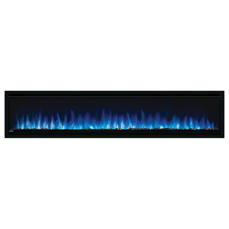 Napoleon 74-In Alluravision Slim Wall Mount Electric Fireplace - NEFL74CHS - Fire Pit Oasis