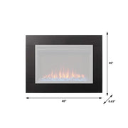 Napoleon Black Trim Kit for Cineview 30-in Firebox - Fire Pit Oasis
