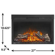 Napoleon Cinema 27-In Plug-In Electric Fireplace - Fire Pit Oasis